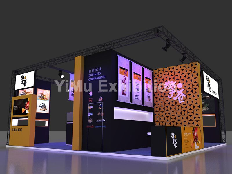 擎蒼-WF上海2019主場(chǎng)展臺(tái)設(shè)計(jì)搭建案例