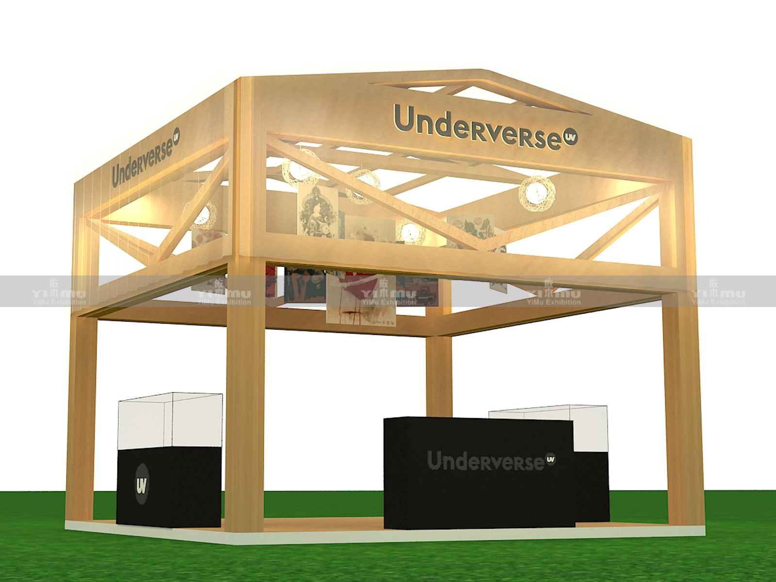 Underverse-戶外展臺設(shè)計搭建案例