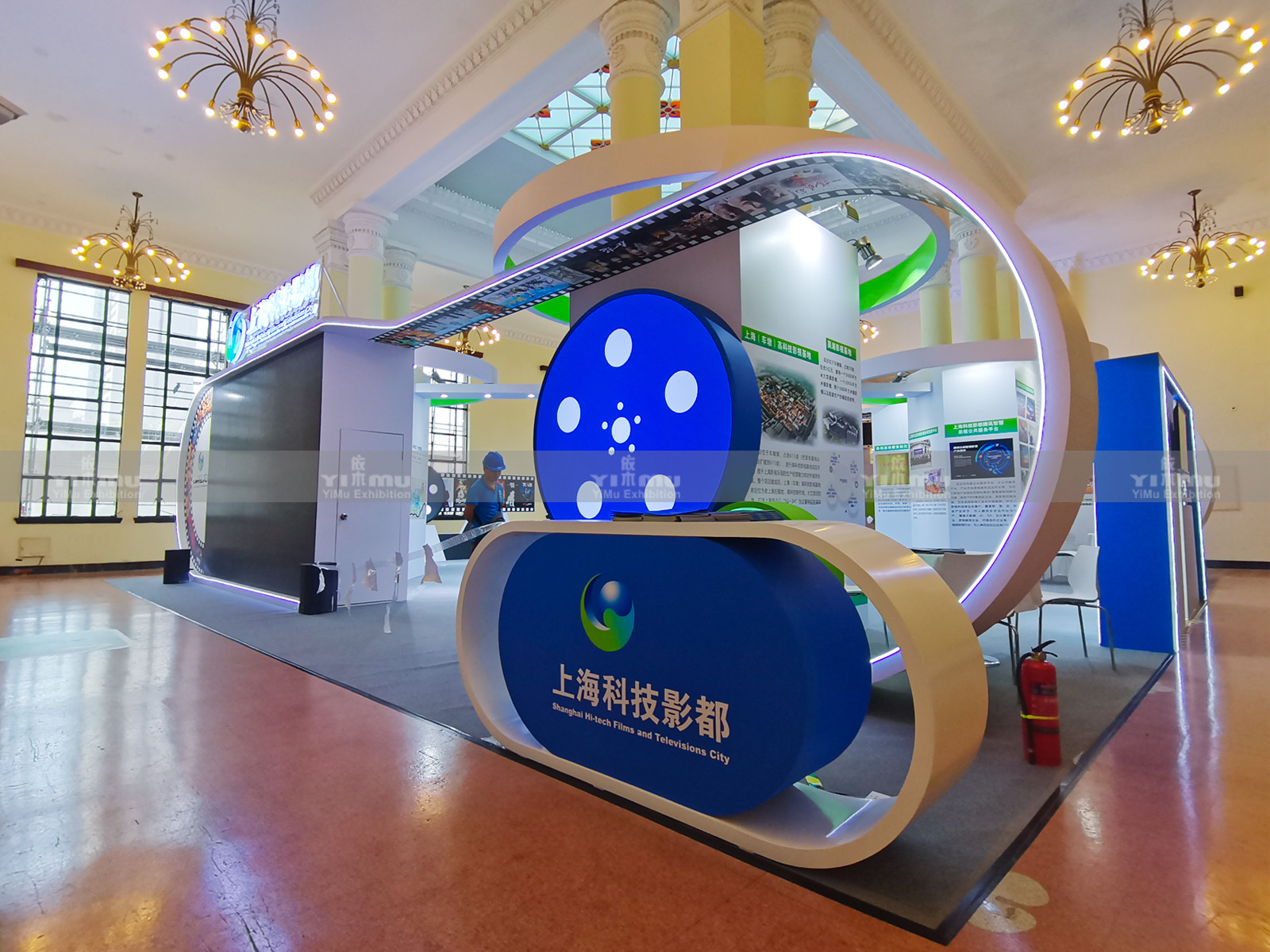 上?？萍加岸颊箯d設(shè)計搭建案例
