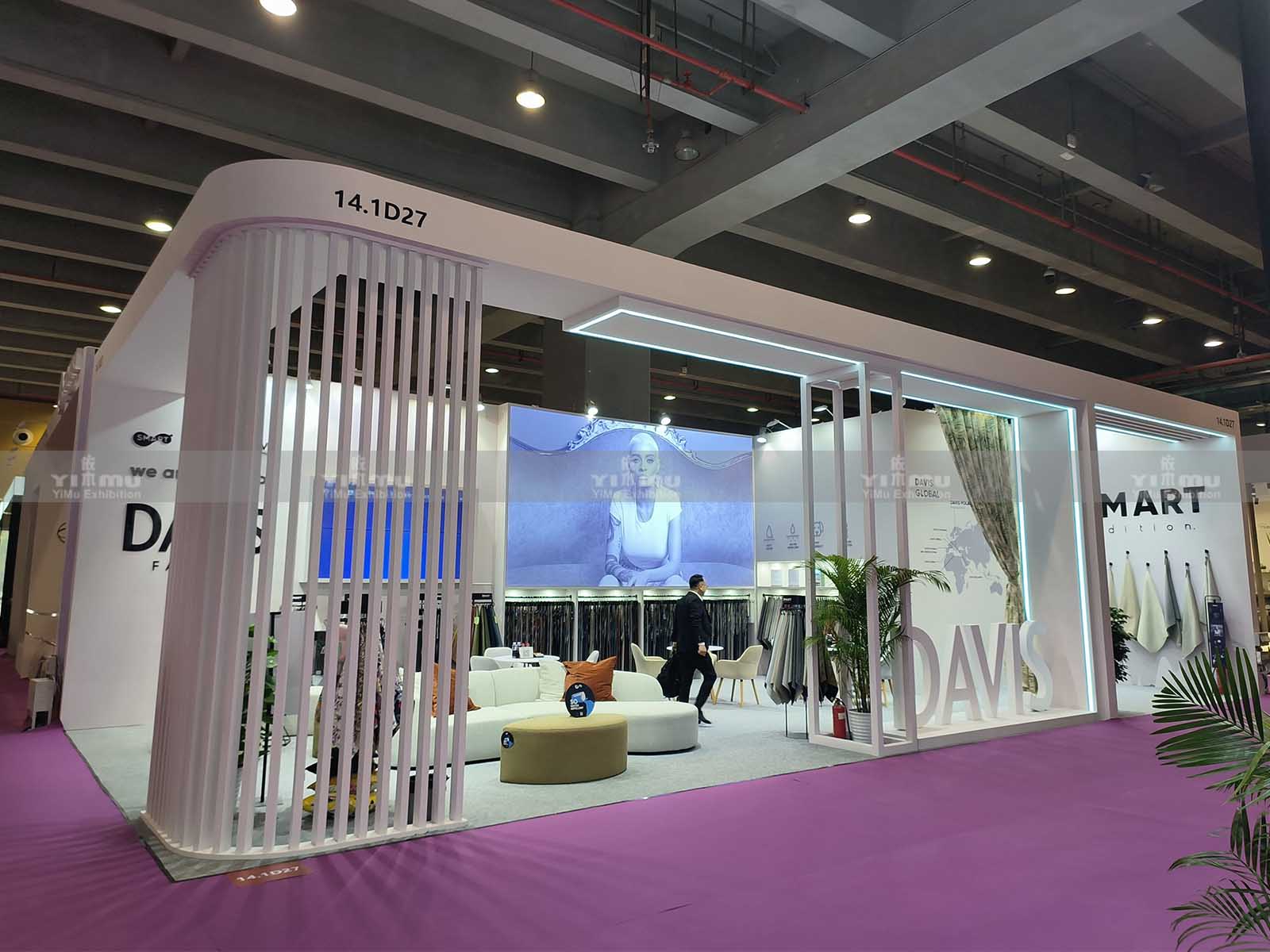 DAVID-2023廣州家具展展臺(tái)設(shè)計(jì)搭建案例