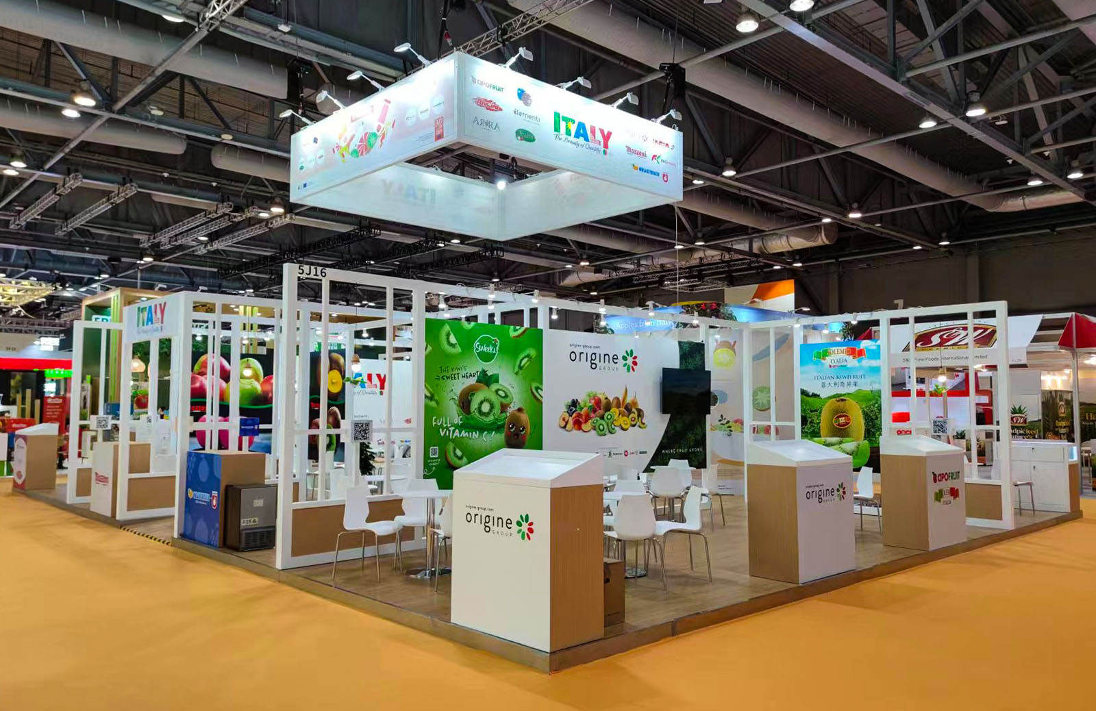 香港水果展展臺(tái)設(shè)計(jì)搭建