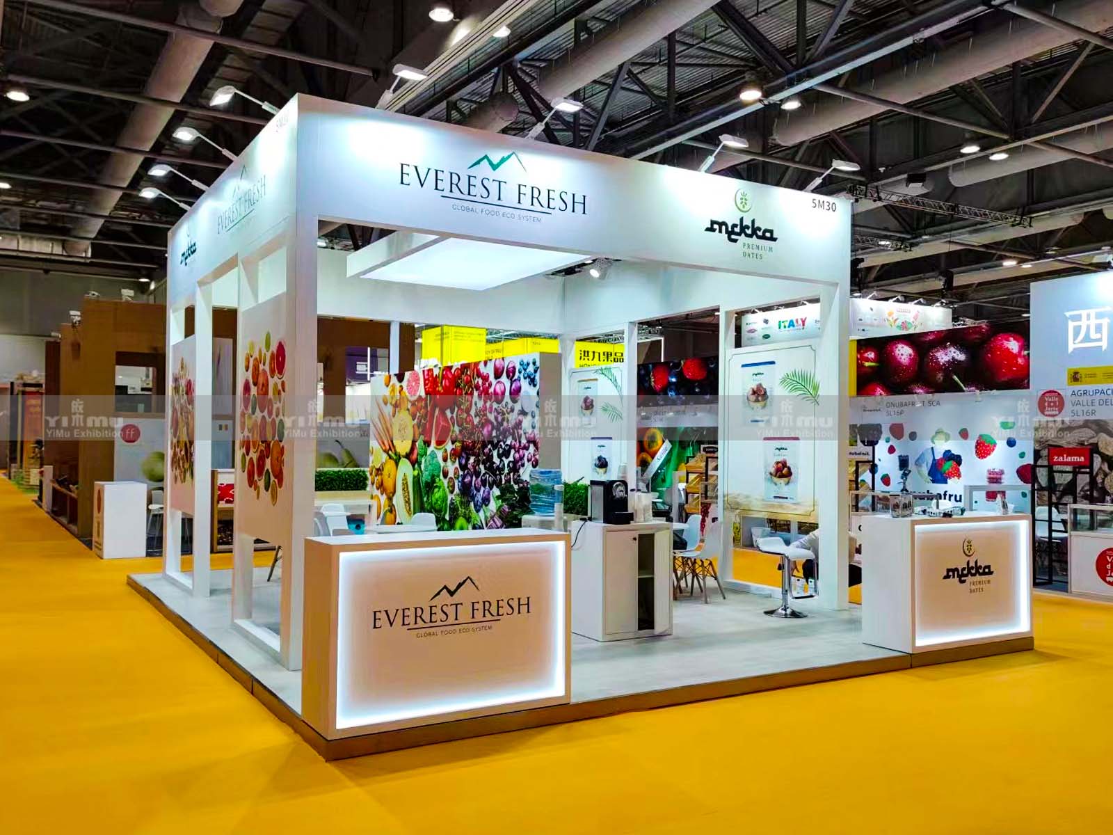 EVEREST-2023香港果蔬展展臺(tái)設(shè)計(jì)搭建案例