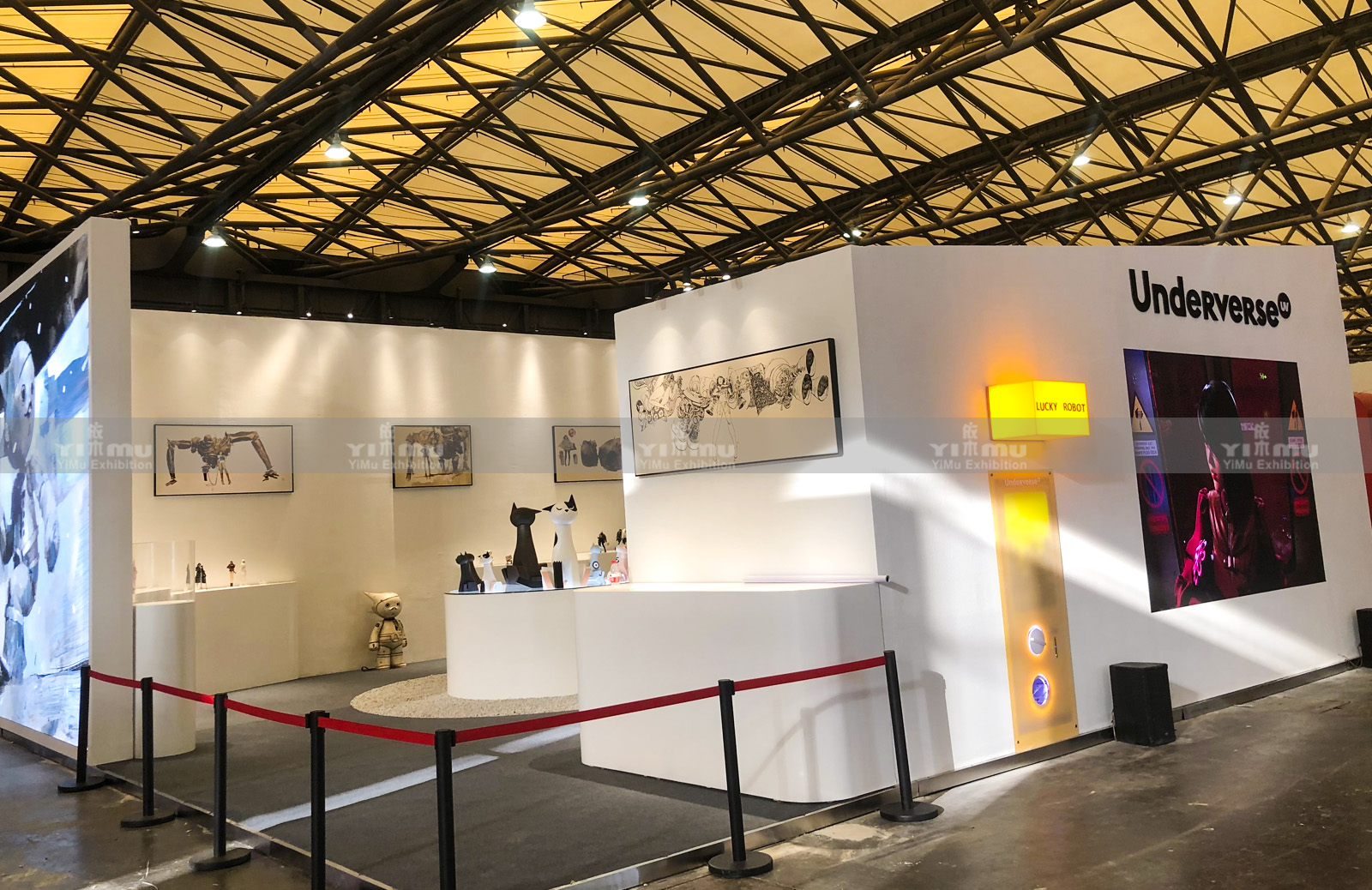 上海手辦展展臺設(shè)計(jì)搭建