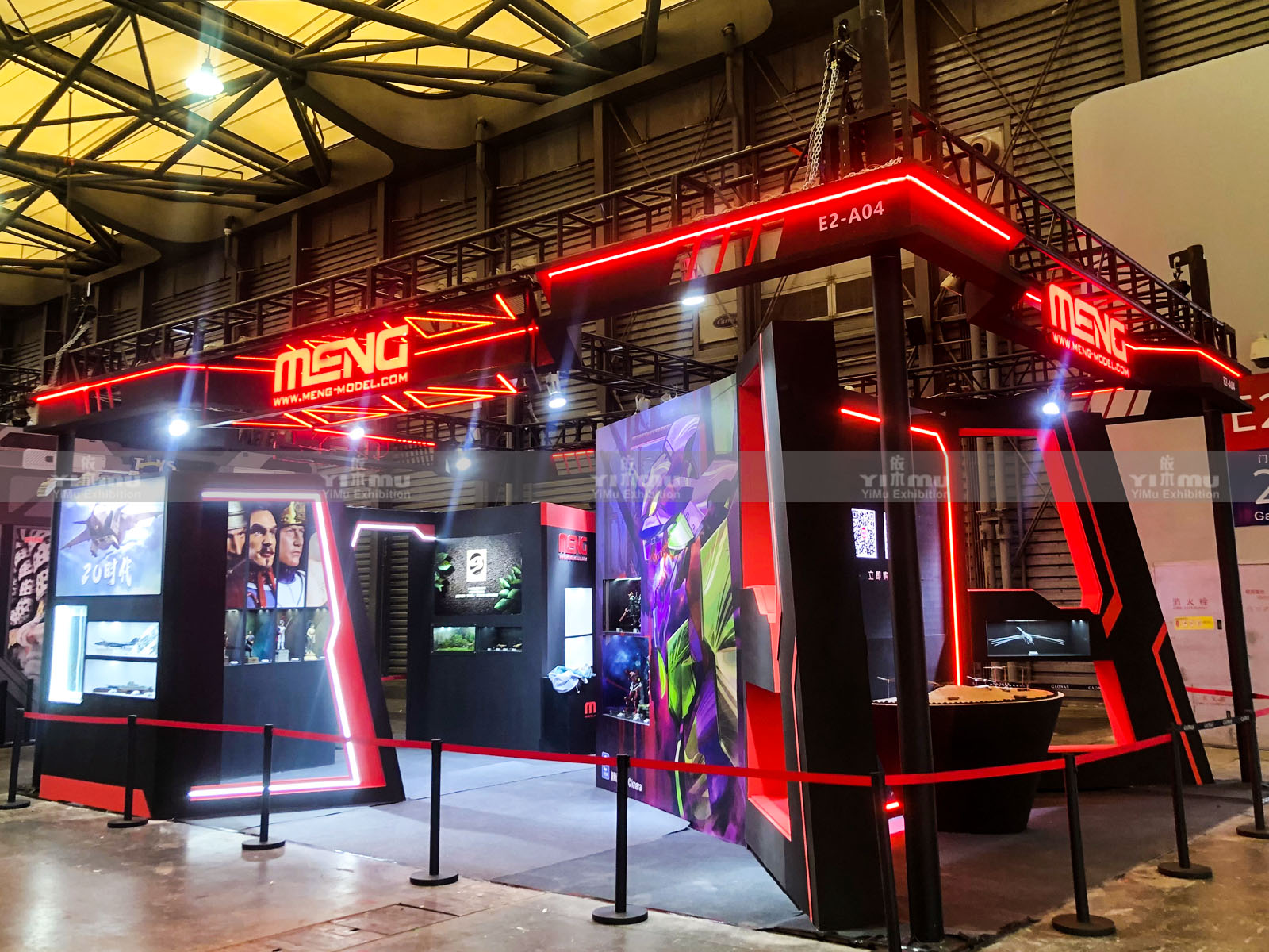 MENG-2023上海手辦展展臺(tái)設(shè)計(jì)搭建案例