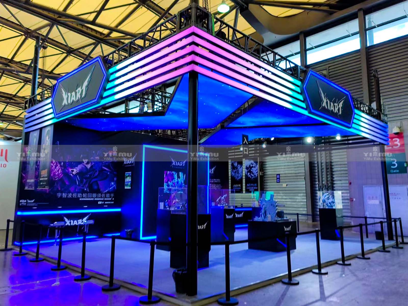 X1ART-2023上海WF展臺(tái)設(shè)計(jì)搭建案例