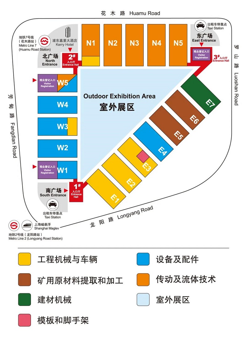 上海新國際展館圖